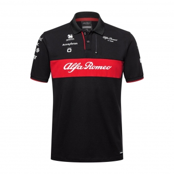 Alfa Romeo Racing polokošeľa official black F1 Team 2023