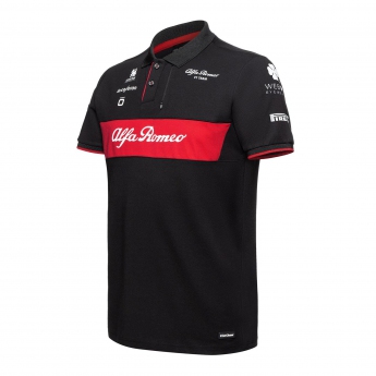 Alfa Romeo Racing polokošeľa official black F1 Team 2023