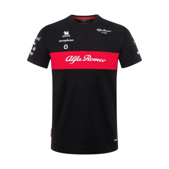 Alfa Romeo Racing pánske tričko official black F1 Team 2023