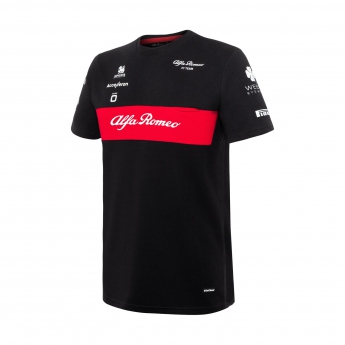 Alfa Romeo Racing pánske tričko official black F1 Team 2023