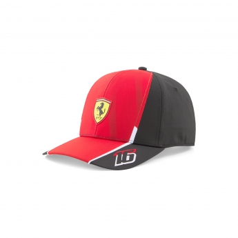 Ferrari čiapka baseballová šiltovka Leclerc Red F1 Team 2023