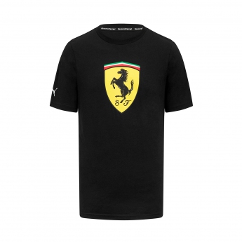 Ferrari pánske tričko Shield black F1 Team 2023