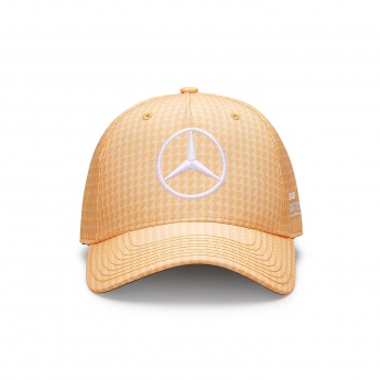 Mercedes AMG Petronas čiapka baseballová šiltovka Lewis Hamilton orange F1 Team 2023