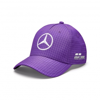 Mercedes AMG Petronas detská čiapka baseballová šiltovka Lewis Hamilton purple F1 Team 2023
