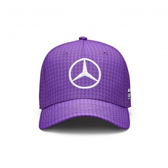Mercedes AMG Petronas detská čiapka baseballová šiltovka Lewis Hamilton purple F1 Team 2023