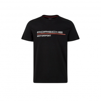 Porsche Motorsport pánske tričko Logo black 2021