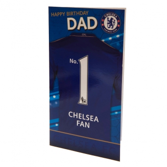 FC Chelsea blahoprianie Birthday Card Dad