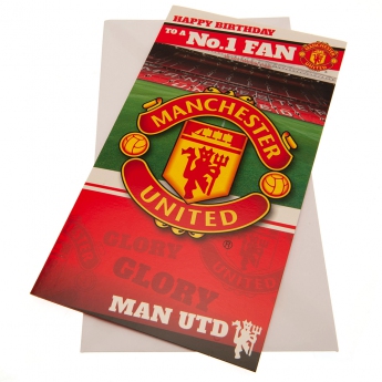 Manchester United blahoprianie Birthday Card No 1 Fan