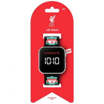 FC Liverpool detské hodinky LED