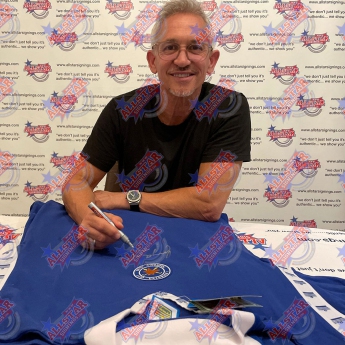 Legendy futbalový dres Leicester City FC 1978 Lineker Signed Shirt
