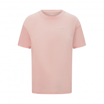 Formule 1 pánske tričko Pastel Pink F1 Team 2023