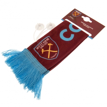 West Ham United minišála do auta Mini Car Scarf