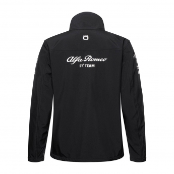 Alfa Romeo Racing pánska bunda Softshell official black F1 Team 2023