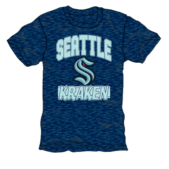 Seattle Kraken detské tričko All Time Great Triblend blue