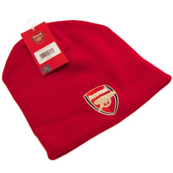 FC Arsenal zimná čiapka basic red