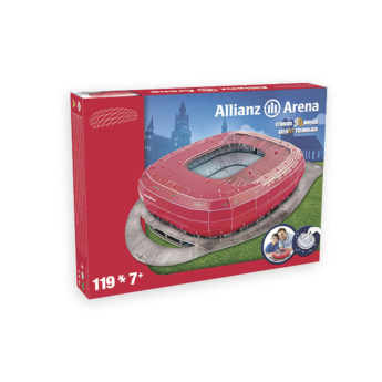 Bayern Mníchov puzzle 3D Allianz Arena 119 pcs
