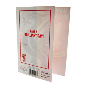 FC Liverpool narodeninové želanie red cards