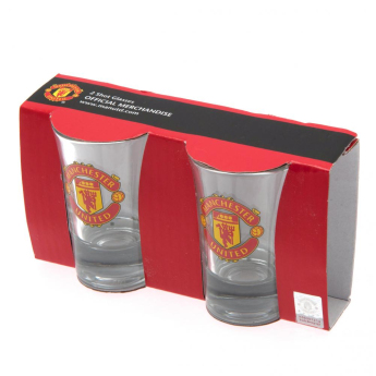Manchester United panák štamprlík 2pk Shot Glass Set