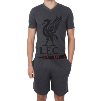 FC Liverpool pánske pyžamo SLab grey