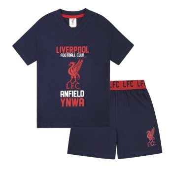 FC Liverpool detské pyžamo SLab navy