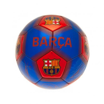FC Barcelona fotbalová mini lopta signatures size 1