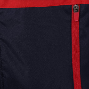 FC Arsenal pánska bunda s kapucňou shower navy red