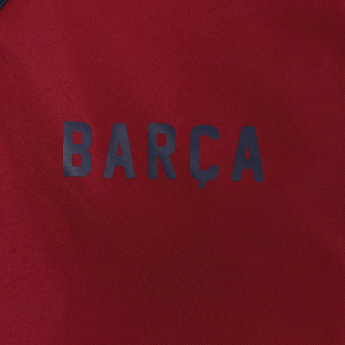 FC Barcelona pánska bunda s kapucňou shower navy red