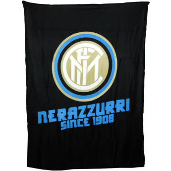 Inter Milano fleecová deka black