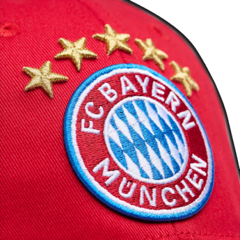 Bayern Mníchov detská čiapka baseballová šiltovka logo red