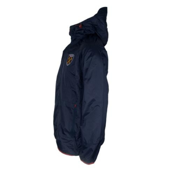 West Ham United pánska bunda s kapucňou shower navy