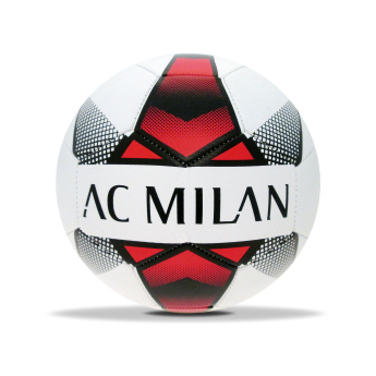 AC Milano futbalová lopta white