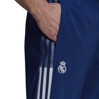 Real Madrid pánske futbalové nohavice woven blue