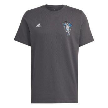 Lionel Messi pánske tričko icon graphic grey