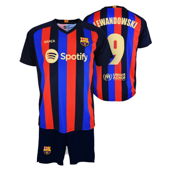 FC Barcelona detský set replica 22/23 Home Lewandowski