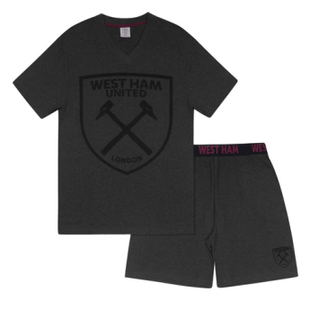 West Ham United pánske pyžamo Short grey
