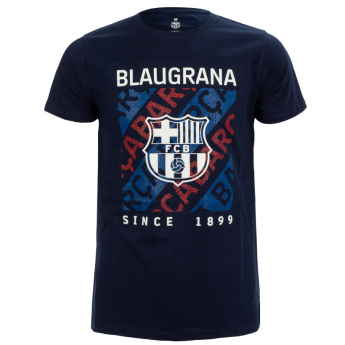 FC Barcelona pánske tričko Blaugrana