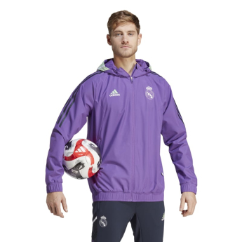 Real Madrid pánska bunda Allweather Condivo purple