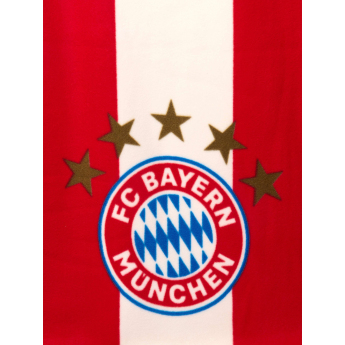 Bayern Mníchov fleecová deka Stripes