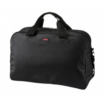 Puma Ferrari Cestovná kožená taška čierna Weekender