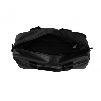 Puma Ferrari Cestovná kožená taška čierna Weekender