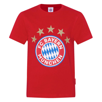 Bayern Mníchov detské tričko Logo red