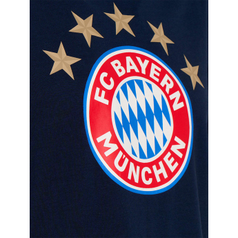 Bayern Mníchov detské tričko Logo navy