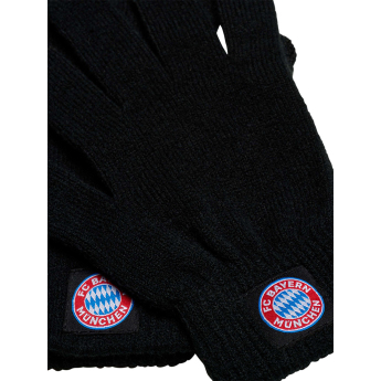 Bayern Mníchov detské rukavice black