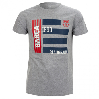 FC Barcelona pánske tričko Barca grey