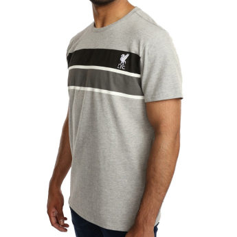 FC Liverpool pánske tričko Stripe grey