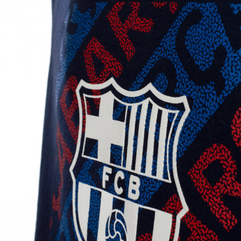 FC Barcelona detská mikina s kapucňou Print Barca