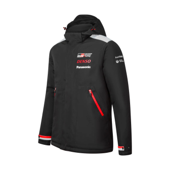 Toyota Gazoo Racing pánska bunda s kapucňou WRC Mountain official black 2023