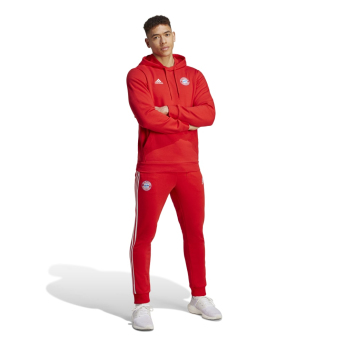 Bayern Mníchov pánska mikina s kapucňou DNA Club red