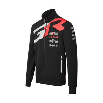 Toyota Gazoo Racing pánska mikina Zip Black 2023