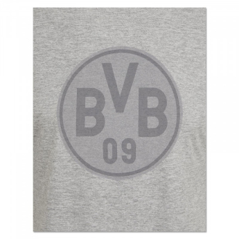 Borussia Dortmund pánske tričko logo grey